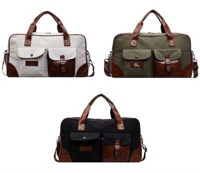 Marrakesh Vintage Canvas Duffle Bag