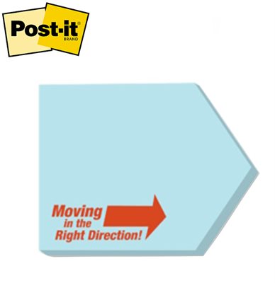 Medium Post-it® Arrow Shaped Notes