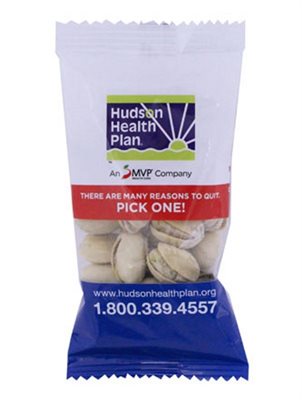 Medium Tall Bag Packed With Pistachios