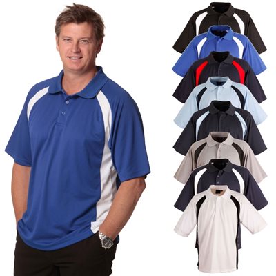 Mens CoolDry Sports Polo Shirt