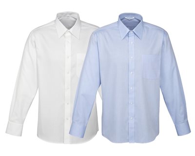 Mens Premium Cotton Business Shirt Long Sleeve