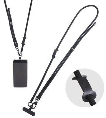 Mobile Phone Lanyard With PU Buckle