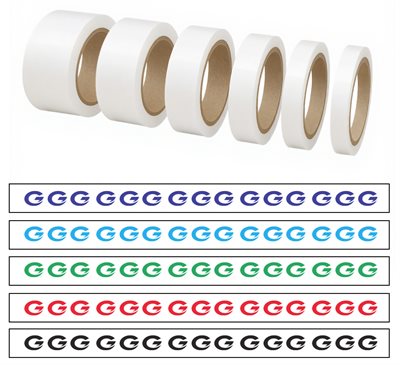 Mono Print BOPP White Packaging Tape