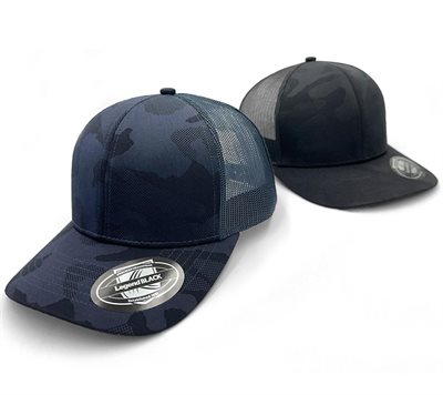 Noir Camo Trucker Cap