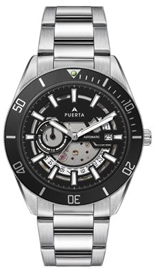 Nova Skeleton Dial Underground Coal Mining Watch