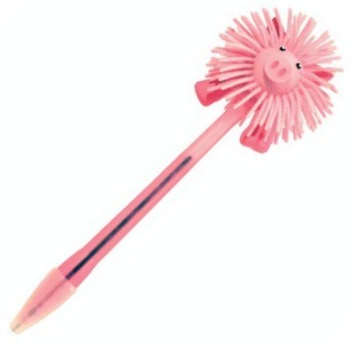 Novel Spiky Pink Pig Pen