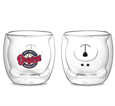 Orta Bear Double Wall Glass