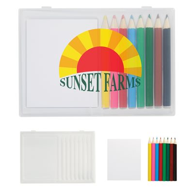 Pencil Set With Notepad
