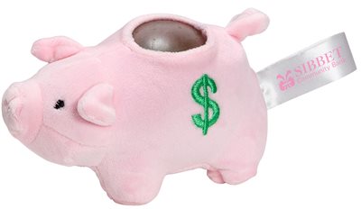 Piggy Bank Gel Bead Stress Buster