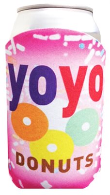Pink Donut Theme Stubby Holder
