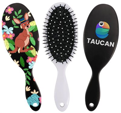 Plastic Full Colour Hair Brush