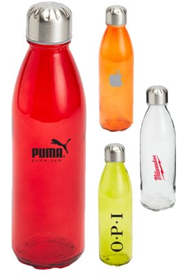 Ponzio 600ml Glass Drink Bottle