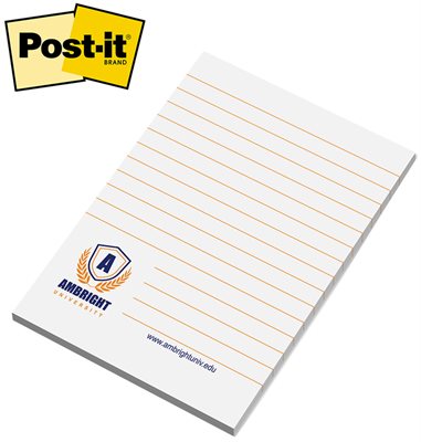 Post-it® 4" x 6" Spot Colour Notes