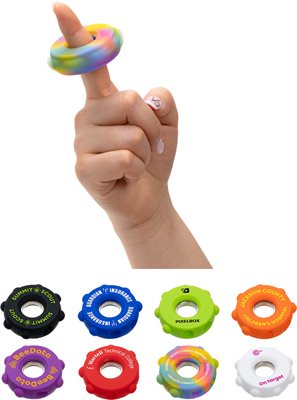 Push & Pop Gear Fidget Spinner