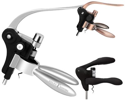 Rabbit® Lever Corkscrew Wine Bottle Opener