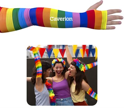 Rainbow Coloured Arm Sleeve