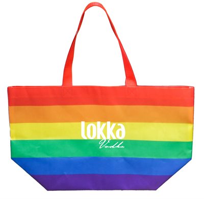 Rainbow Coloured Tote Bag