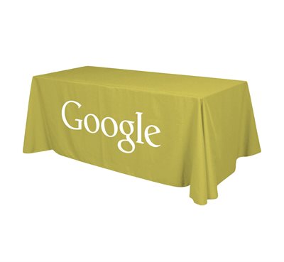 Rectangular 4ft 4-Side Throw Tablecloth