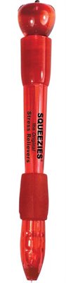 Red Apple Light Up Pen