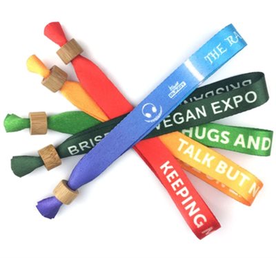 rPET Polyester Full Colour Wristband