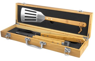 Sakiko Bamboo BBQ Set