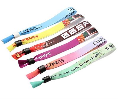 Satin Full Colour Wristband