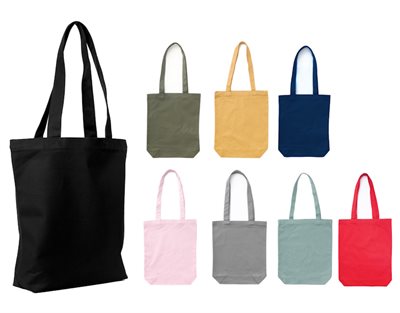 Shoptastic Coloured Canvas Tote Bag