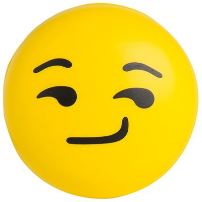 Smirk Emoji Stress Shape