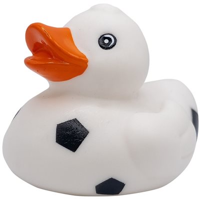 Soccer Rubber Duck