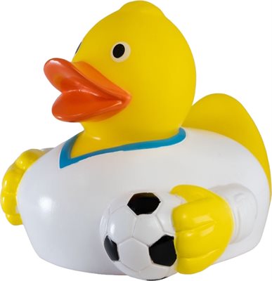 Soccer Themed Rubber Duck