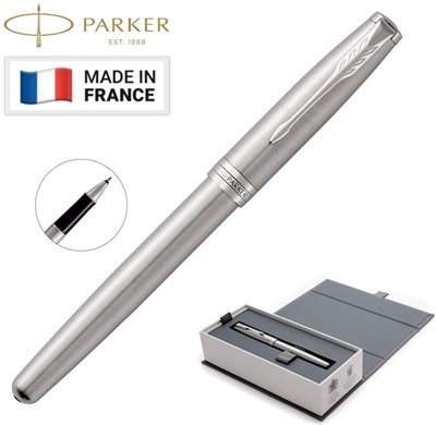 Sonnet Rollerball Brushed Stainless Steel CT