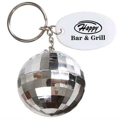 Sparkling Disco Ball Keychain