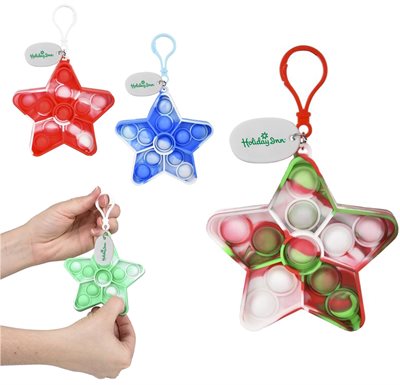 Star Popper Keyring