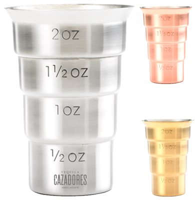 Stepped 2oz Bar Jigger