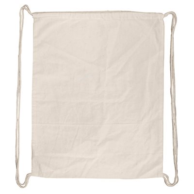 Storytime Calico Drawstring Library Bag