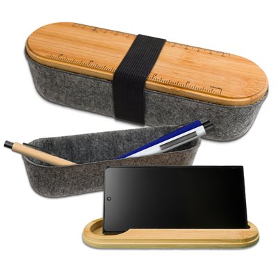 Sustain rPET Bamboo Utility Case