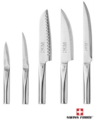 Swiss Force® Langham 5pc Chef Knife Set