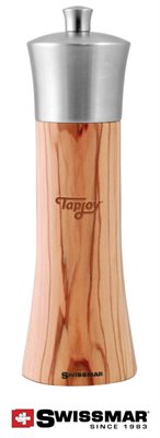 Swissmar® 203mm Torre Olive Wooden Pepper Grinder