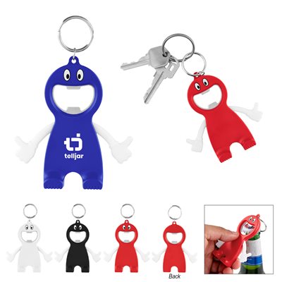Thumbs Up Bottle Opener Keyring