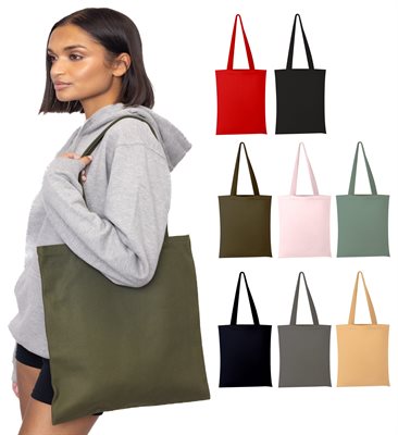 Transit Coloured Canvas Tote Bag