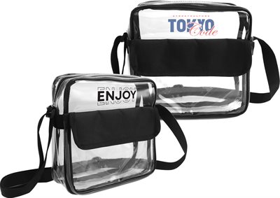 Transparent PVC Shoulder Crossbody Bag