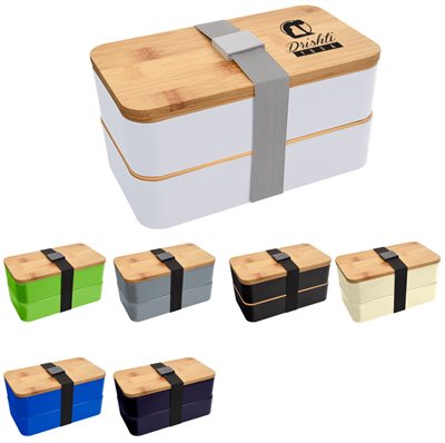 Two Tier Stackable Bento Box