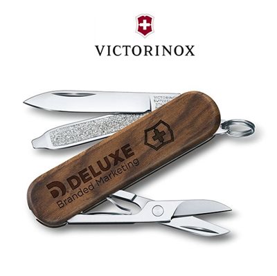 Victorinox® Classic Wooden Swiss Army Knife