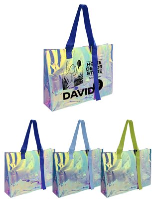 Vista Transparent PVC Tote Bag