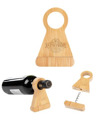 Wine Wine Bottle Opener & Wine Stand