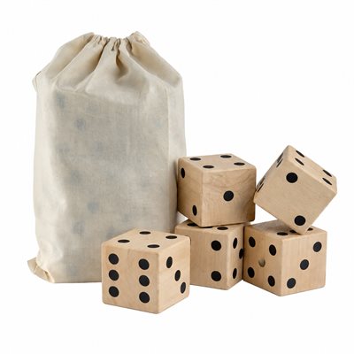 Wooden Jumbo Dice Game