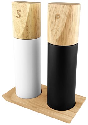 Wooden Salt And Pepper Grinder Set