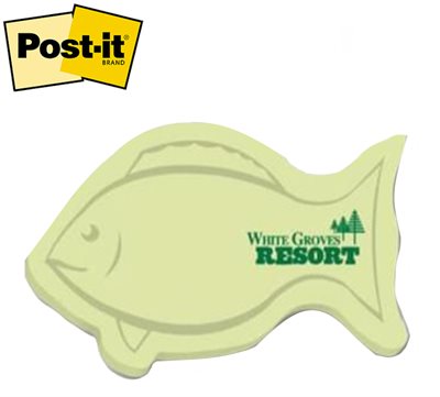 XLarge Post-it® Fish Shaped Notes