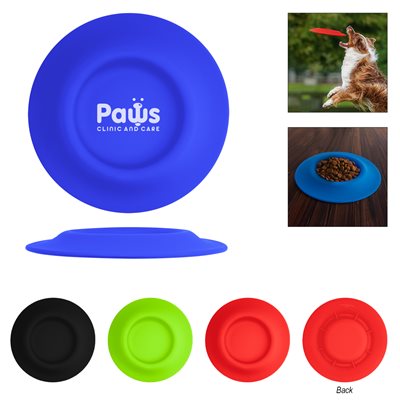 Zoe 2-In-1 Flying Disc Pet Bowl