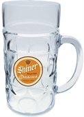1 Litre Clear Styrene Plastic German Beer Mug